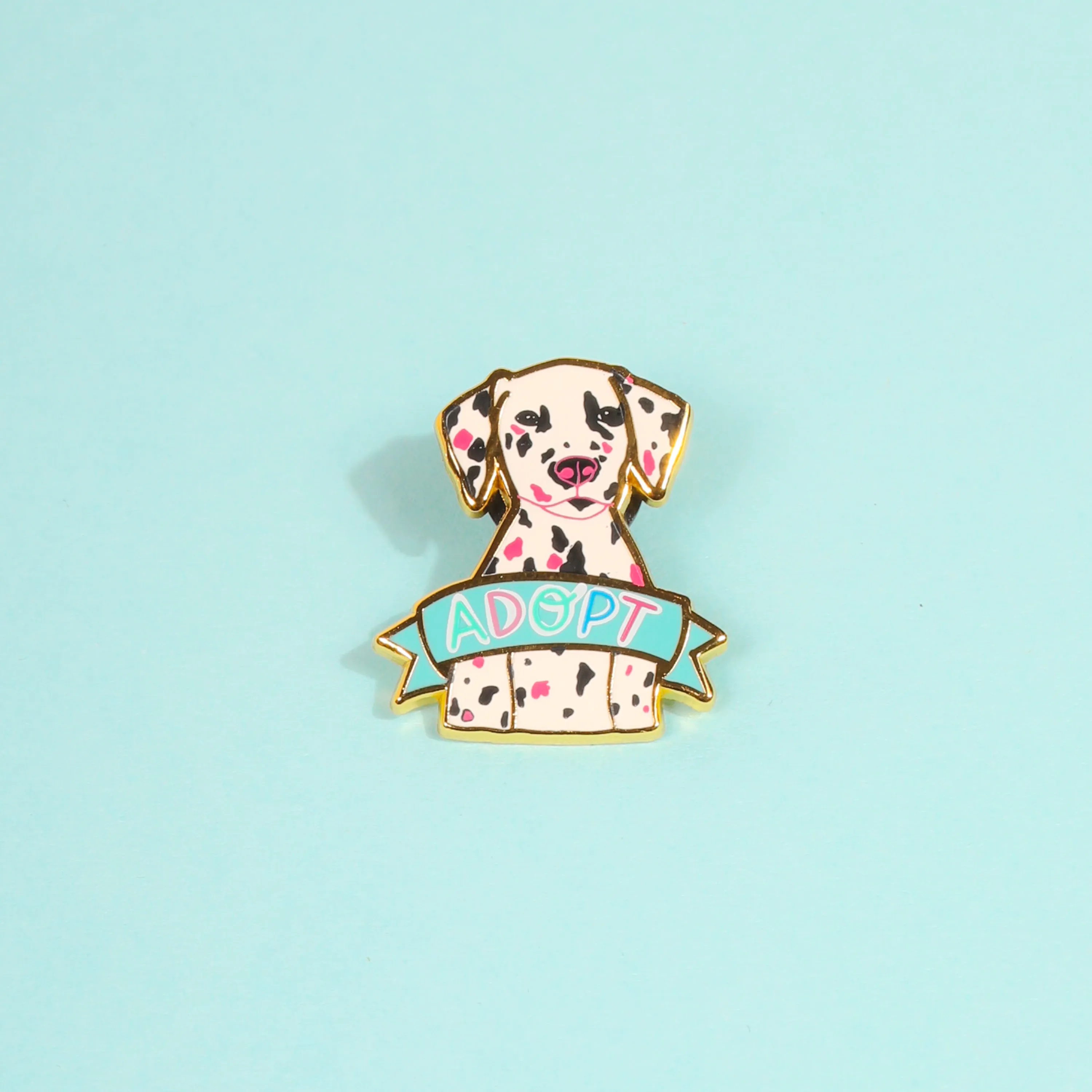 Adopt Enamel Pin
