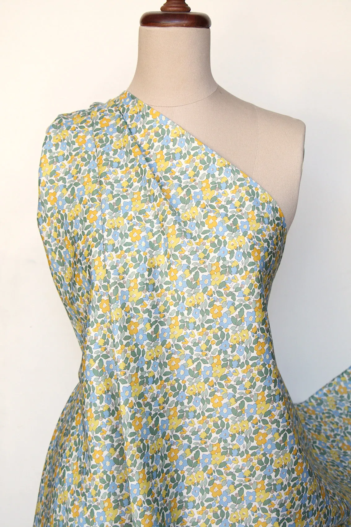 Betsy Berry Yellow/Blue - Liberty Tana Lawn™