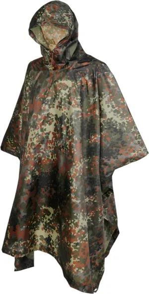 Brandit Ripstop raincoat with short sleeves, multicolor