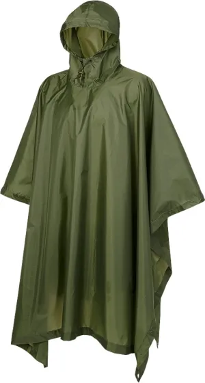 Brandit Ripstop Short Sleeve Raincoat, Olive