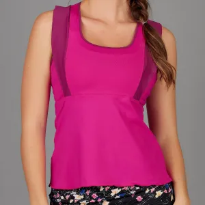 Dahlia Butterfly Top (cerise)