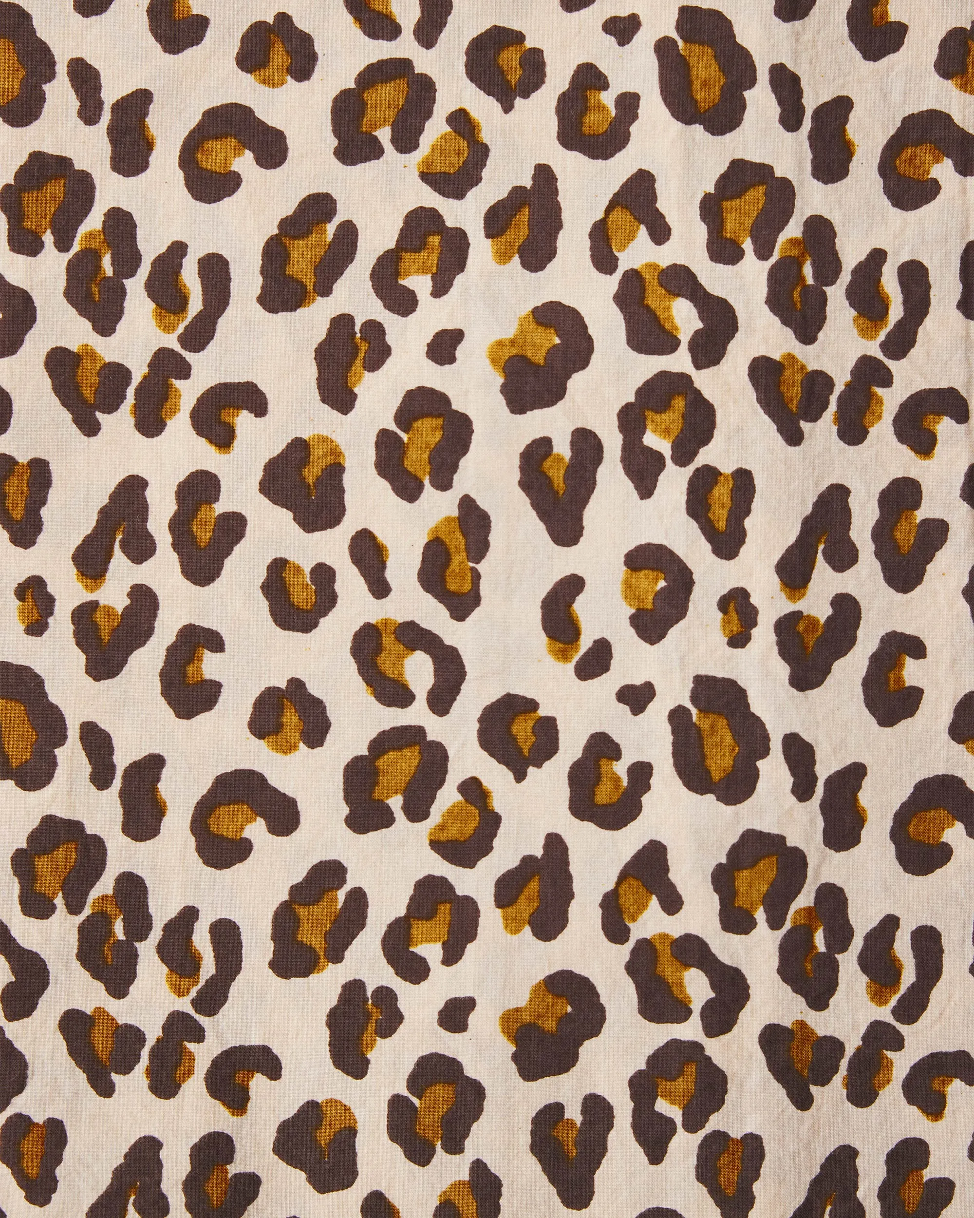 Lounging Leopard - Cami Nightgown - Latte