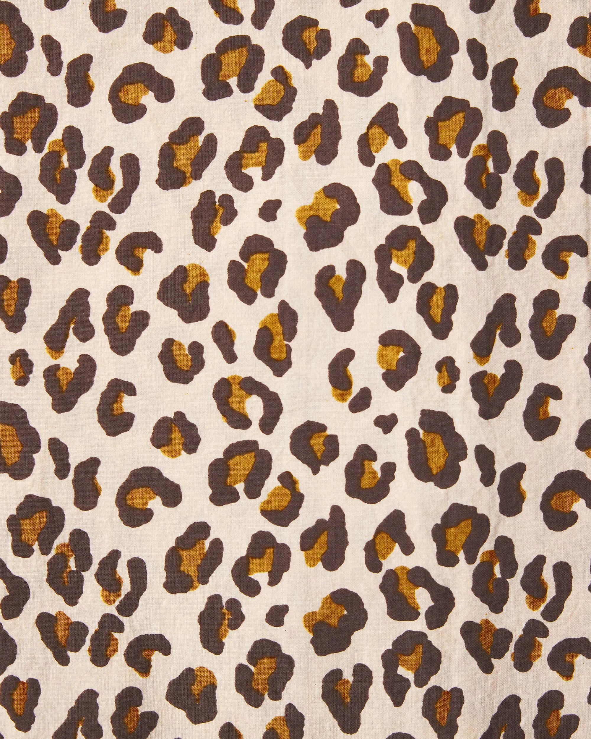 Lounging Leopard - Tall Pajama Pants - Latte