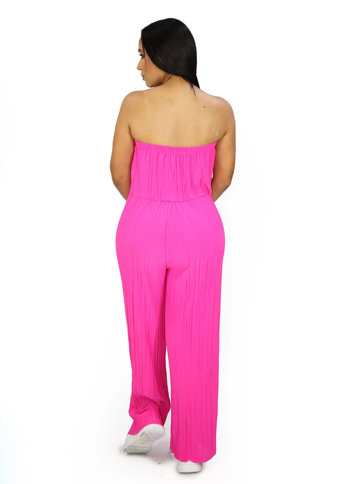 LPJS800 Fuchsia Jumpsuit de Mujer