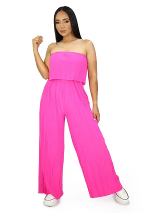 LPJS800 Fuchsia Jumpsuit de Mujer