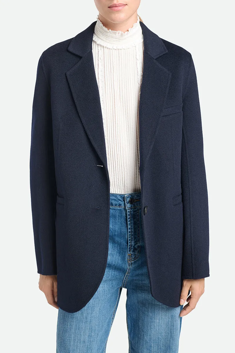 Marc Jacket Wool Blend Navy