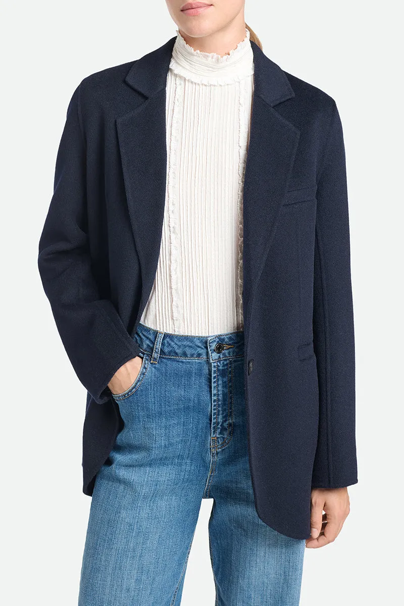 Marc Jacket Wool Blend Navy