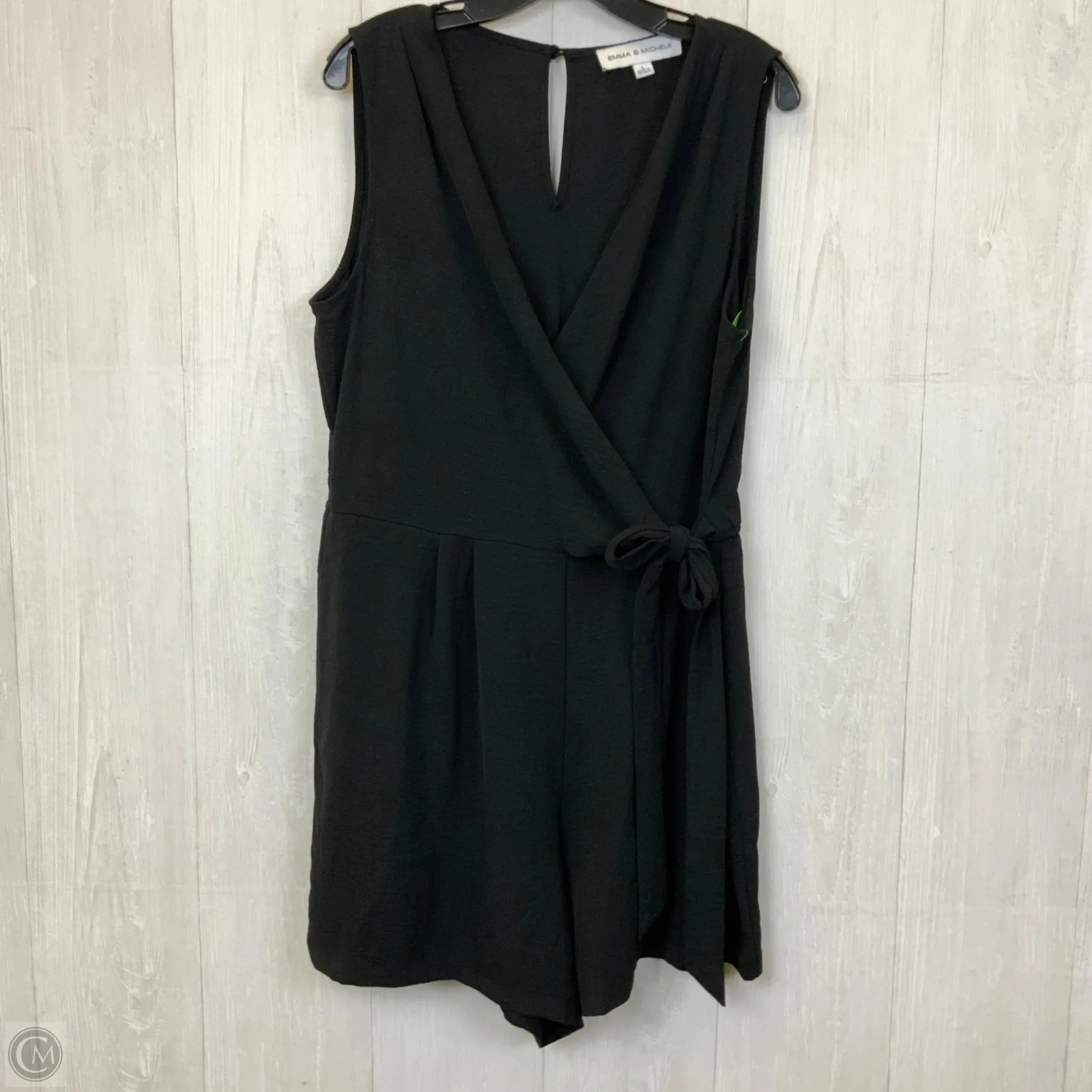 Romper By Emma And Michele In Black, Size: L