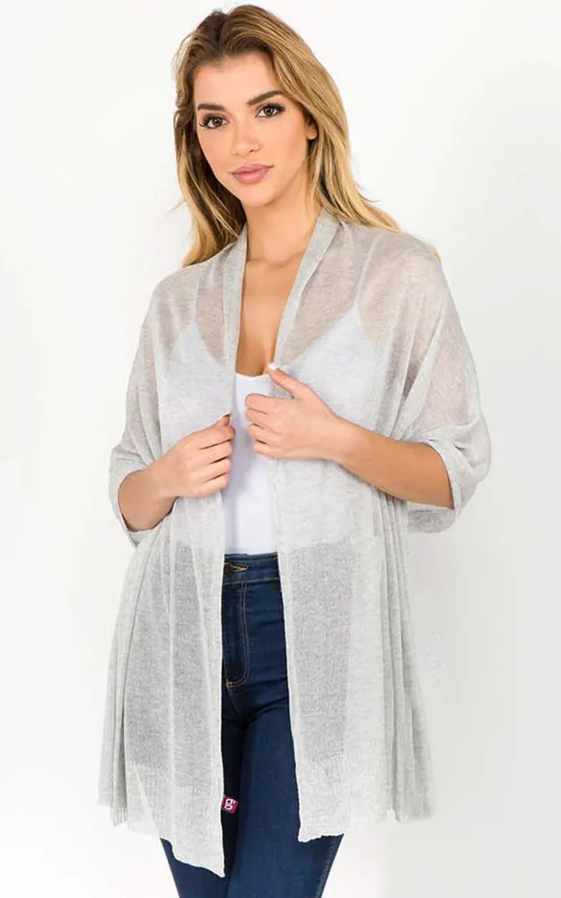SV8631 Sheer Multi Way Poncho