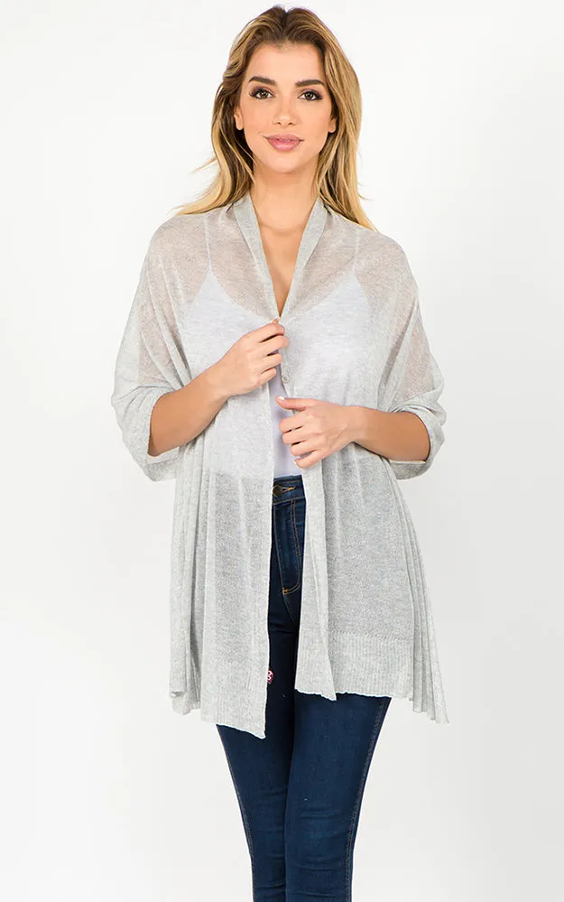 SV8631 Sheer Multi Way Poncho