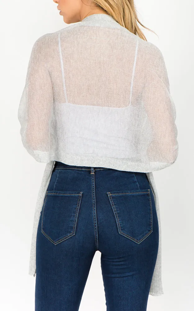 SV8631 Sheer Multi Way Poncho